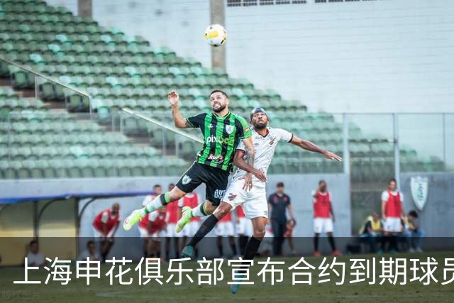 上海申花俱乐部宣布合约到期球员不再续约